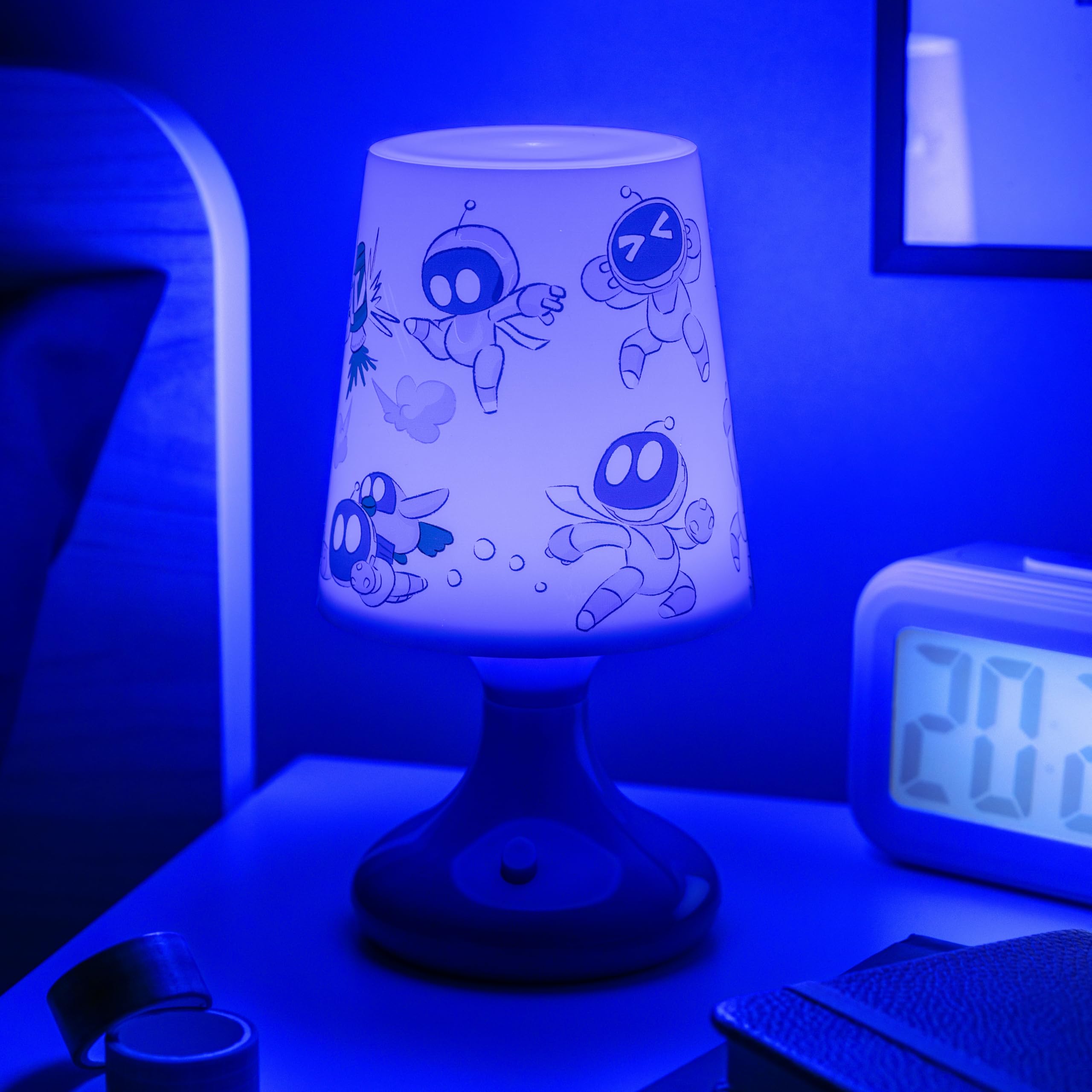 Paladone Astro Bot Tischleuchte blau-weiß 18,5 cm
