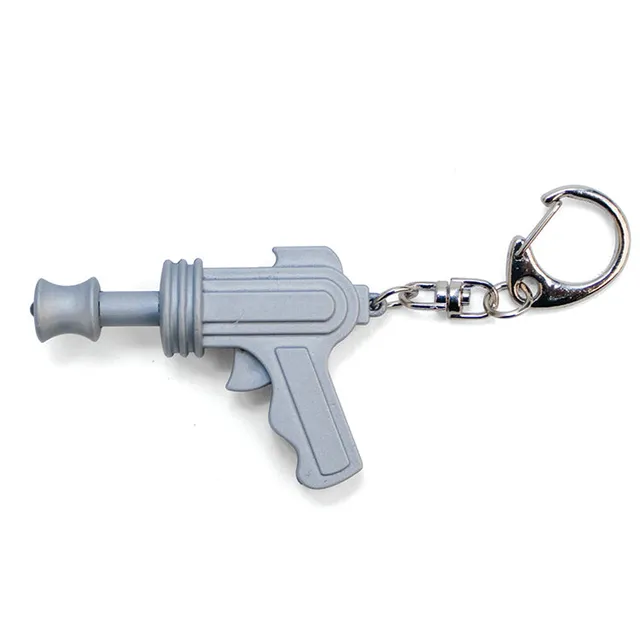 Kikkerland Home Space Gun Schlüsselanhänger LED Sound