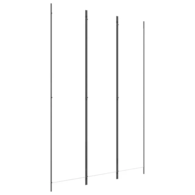 vidaXL Heim & Garten Paravent Raumtrenner 150x220cm Weiß-Braun