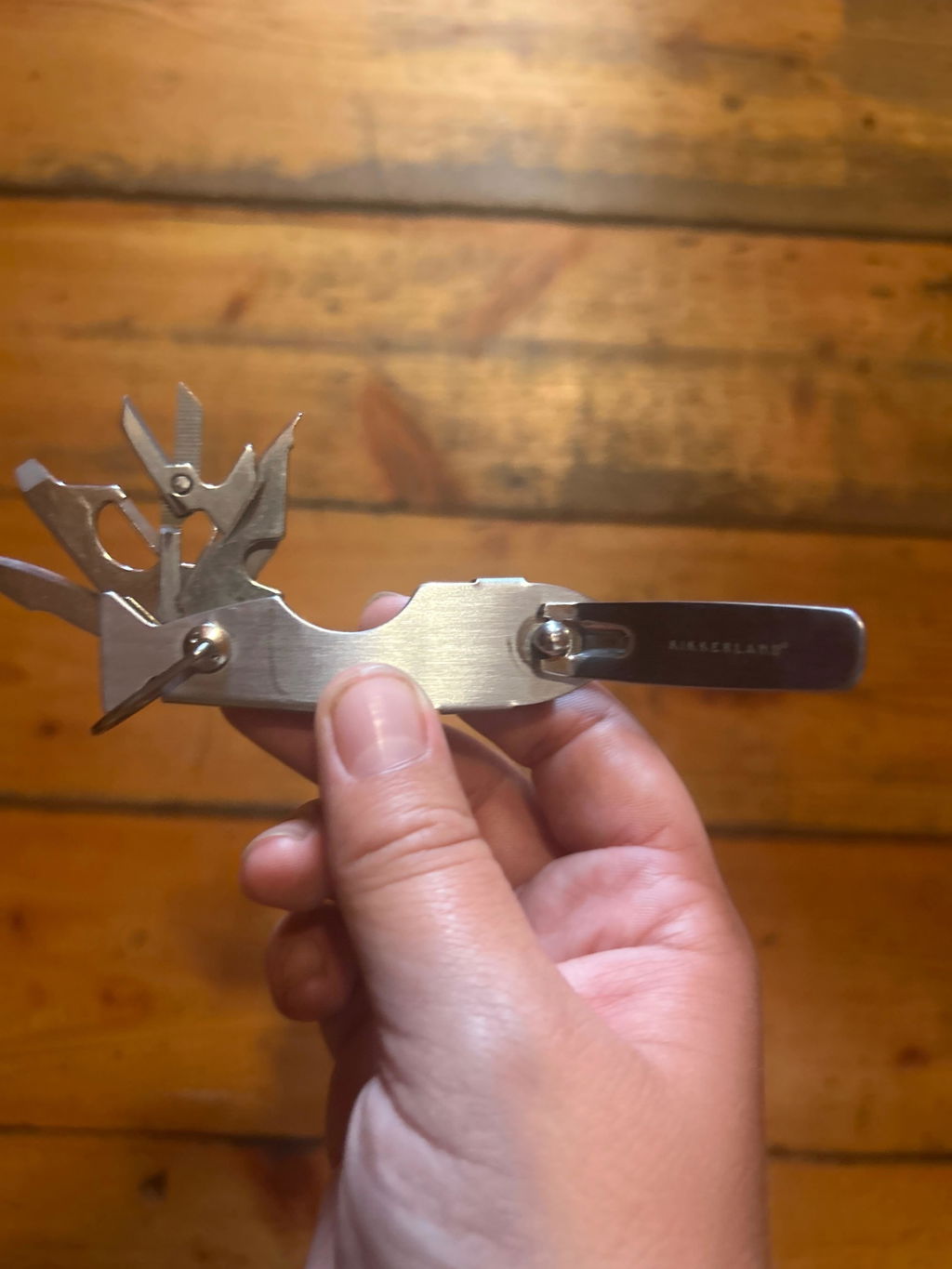 Kikkerland Tools Fishing Tool Multitool 9 Funktionen Edelstahl