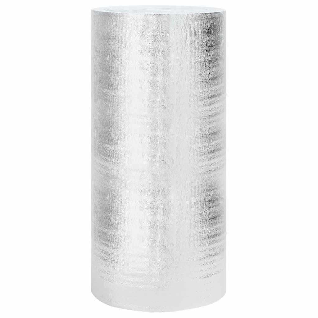 vidaXL Heizkörper-Reflektorfolie Silber 5 x 0,5 m Alu