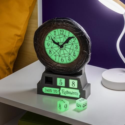 Paladone Lighting Nightmare Christmas Countdown Wecker 21 cm
