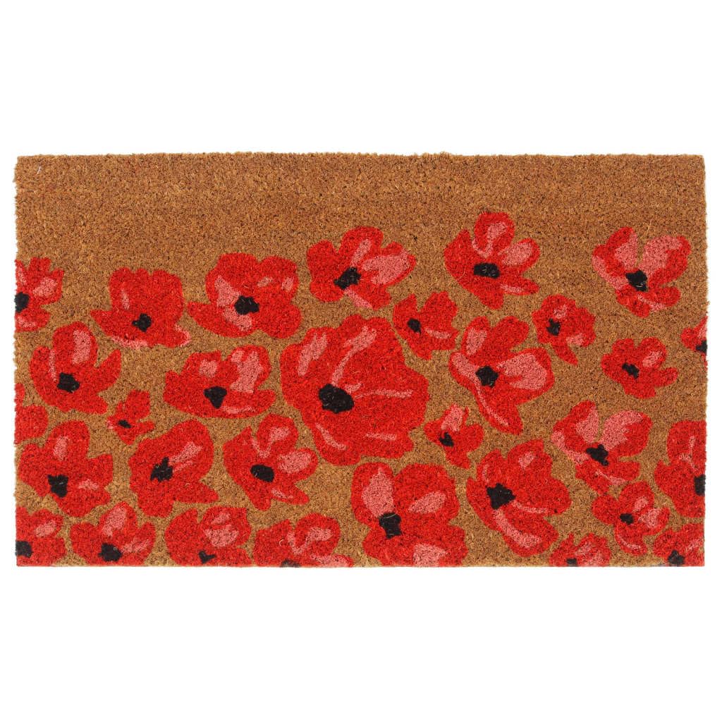 vidaXL Heim & Garten Fußmatte Natur Kokos 40x60 cm rutschfest
