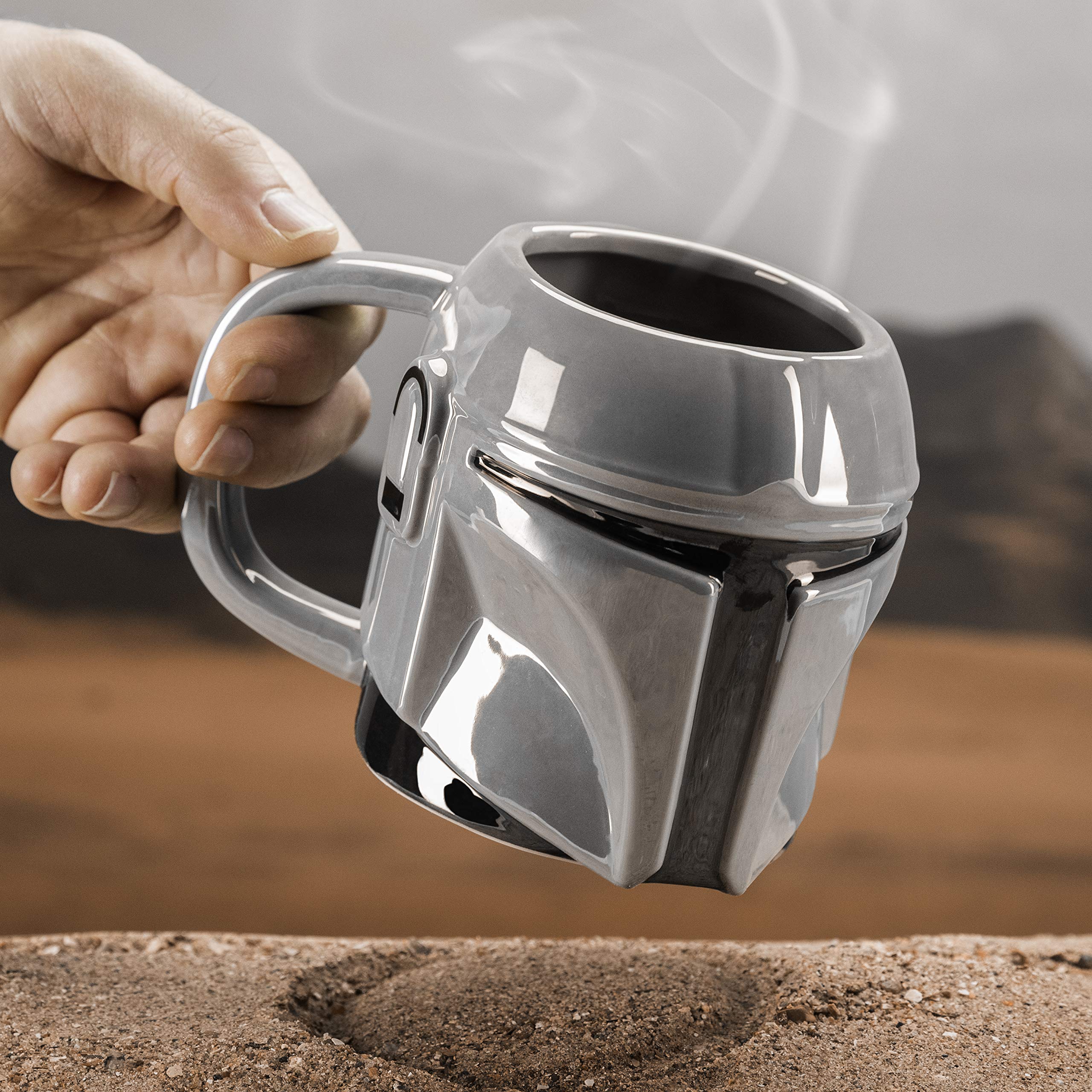 Paladone Drinkware Mandalorian Tasse Helm 650 ml Keramik