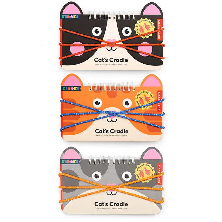 Kikkerland Kidoki Cat's Cradle Fadenspiel Kinder