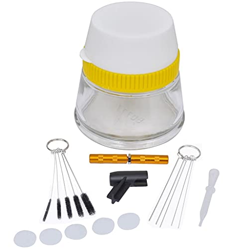 vidaXL 3-in-1 Airbrush-Reinigungsset Reinigungsbehälter