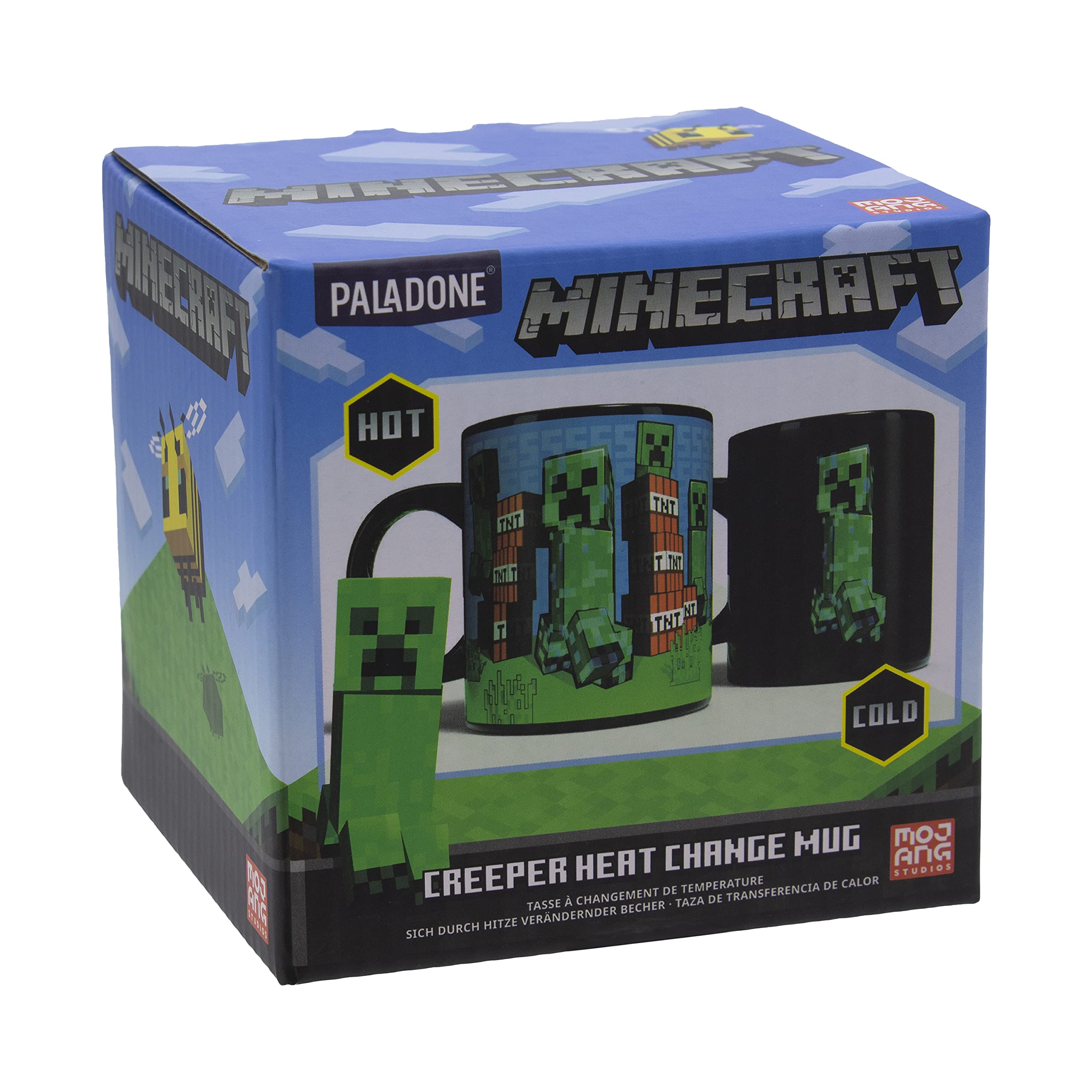 Paladone Minecraft Creeper Thermoeffekt-Tasse 295 ml