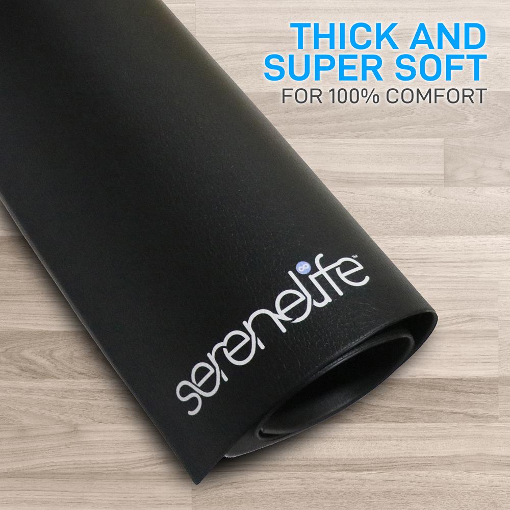 Serenelife Fitness Matte Bodenschutz 91x183cm 6mm PVC