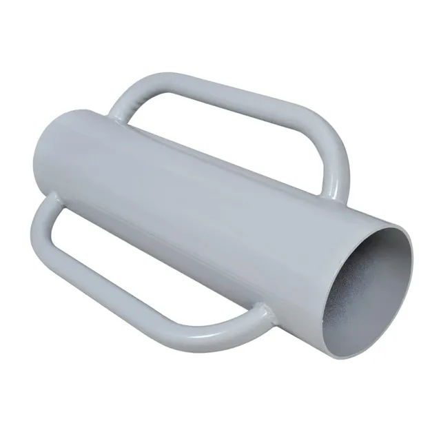 vidaXL Pfahlramme Stahl mit Griffen 60 cm Pfostenramme