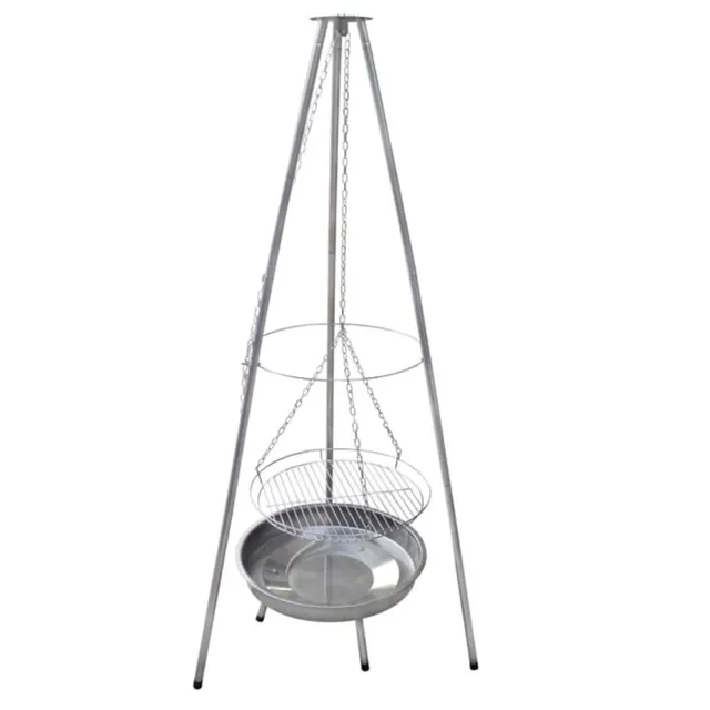vidaXL Heim & Garten Alfresco Grill Edelstahl Outdoor