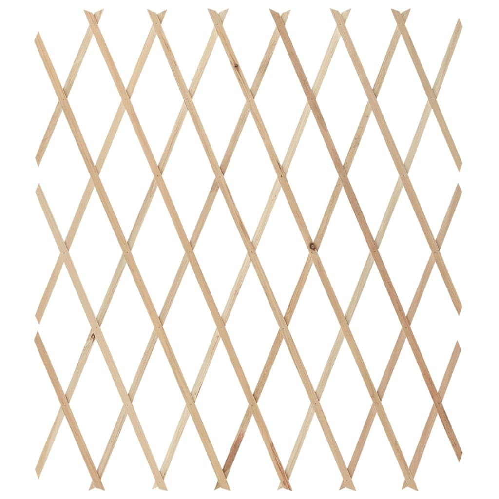 vidaXL Rankzaun Tannenholz 5er-Set 180x80 cm Braun Holzgitter