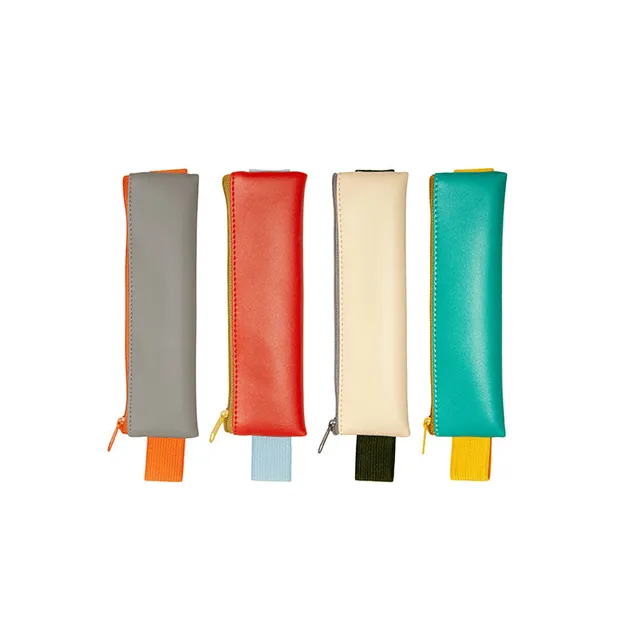Kikkerland Pencil Pouch Federmäppchen Gummiband Reißverschluss