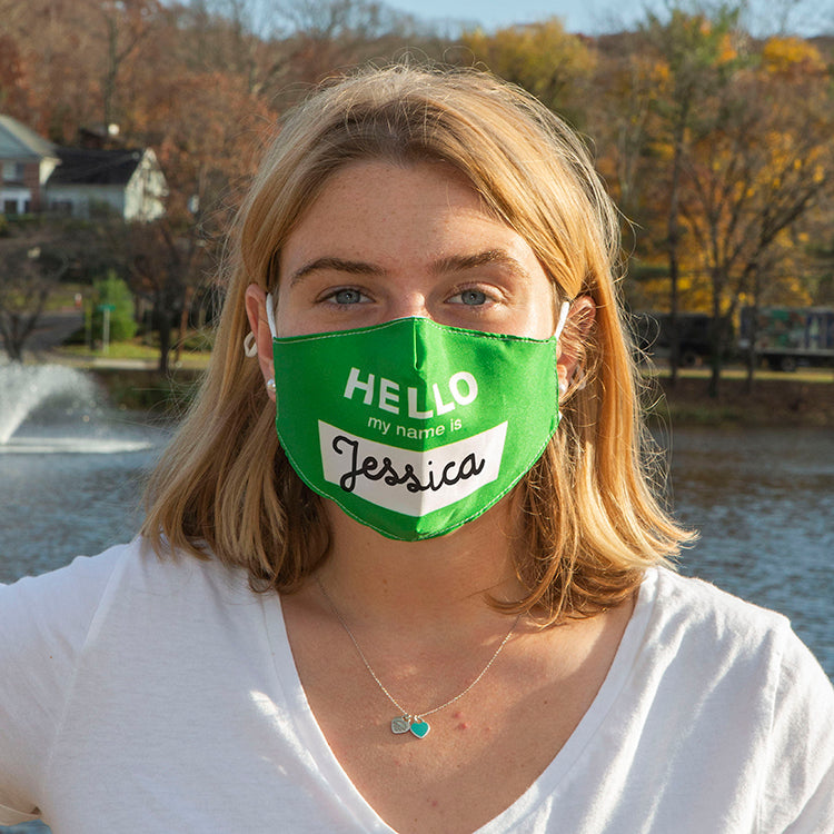 Kikkerland Home Hello Gesichtsmaske verstellbar