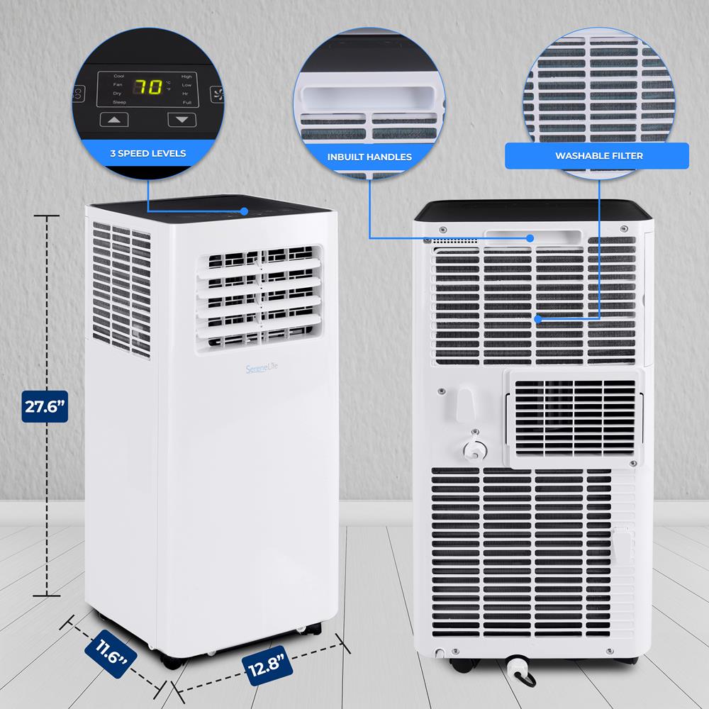 Serenelife Portable AC Klimagerät Mobil 8000 BTU