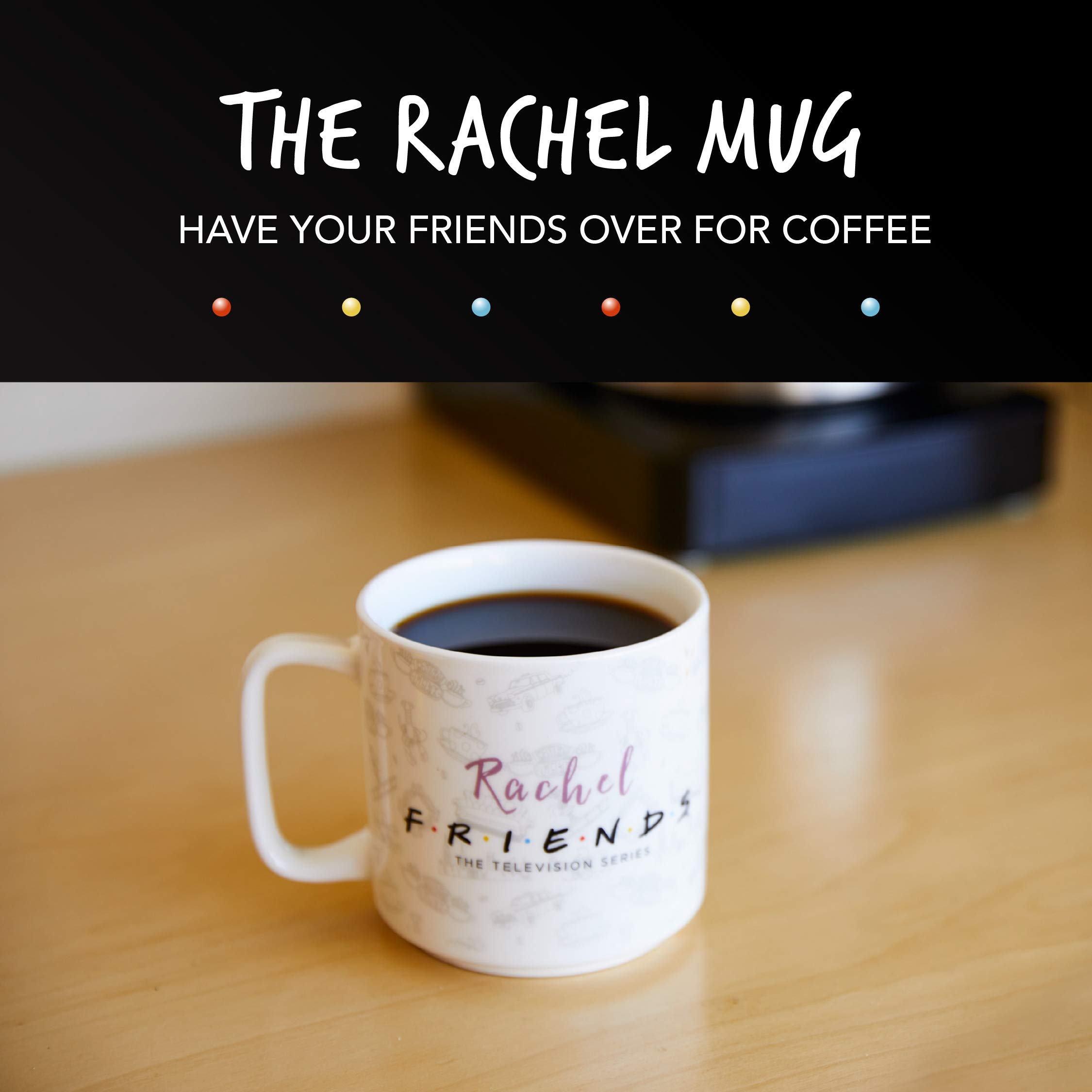 Paladone Friends Rachel Kaffeetasse Keramik mit Spruch