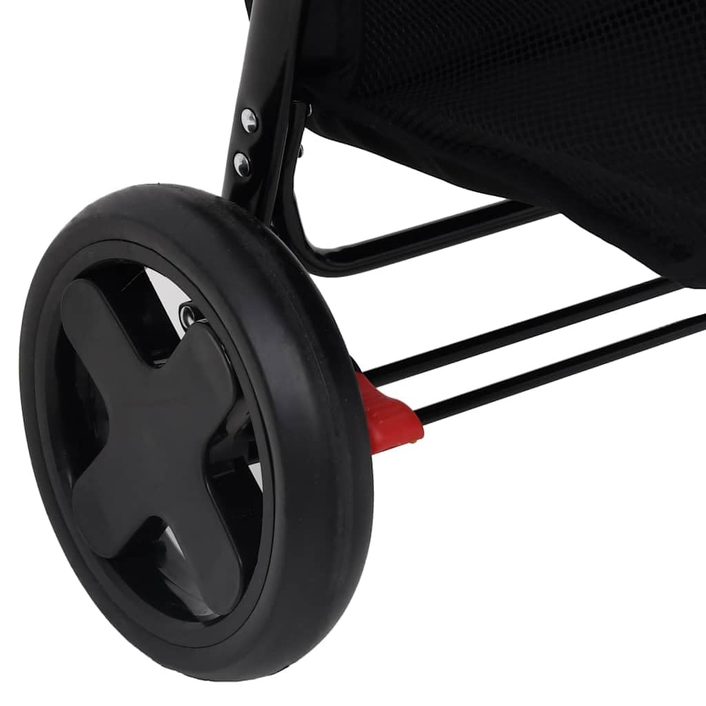 vidaXL Kinderwagen 2-in-1 Buggy Sportwagen Hellgrau Stahl