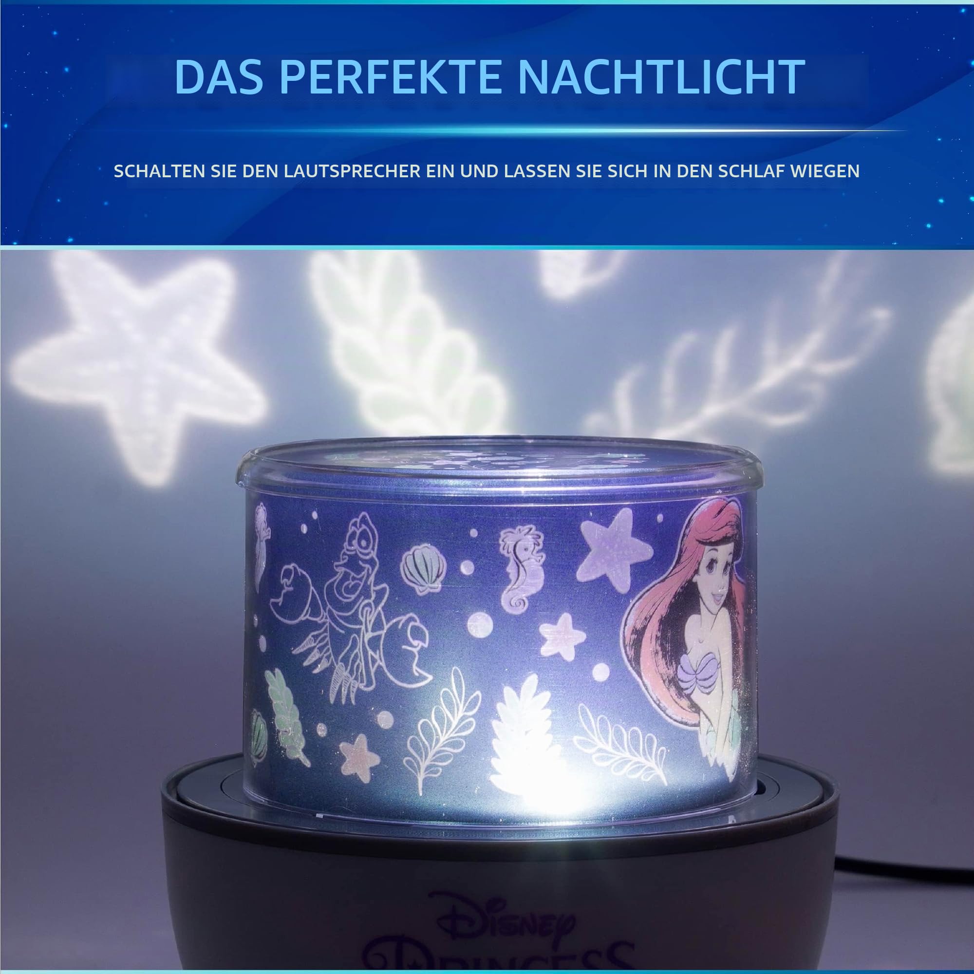 Paladone Disney Princess Projektion Licht 2 Szenen