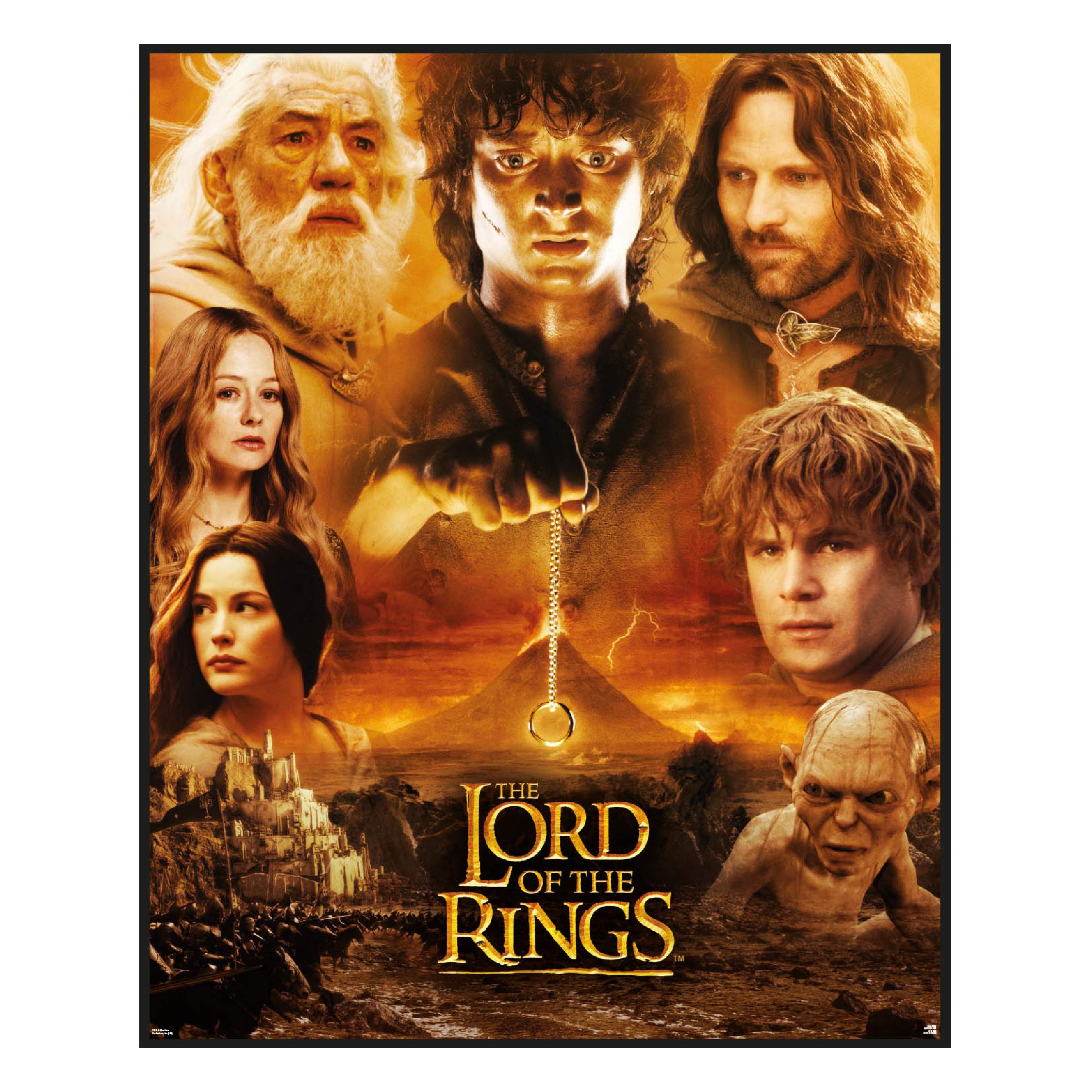 Paladone Herr der Ringe Puzzle 1000 Teile LOTR Geschenk