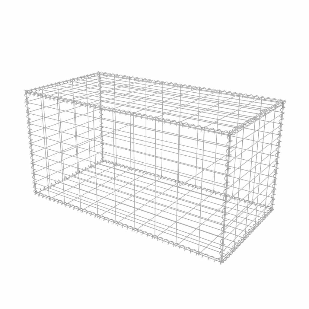 vidaXL Heim & Garten Gabionenkorb Stahl 200x30x100 cm kaufen