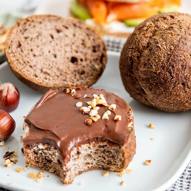 Simply Keto Lower Carb Brötchen 12er Kokos-Leinsamen glutenfrei
