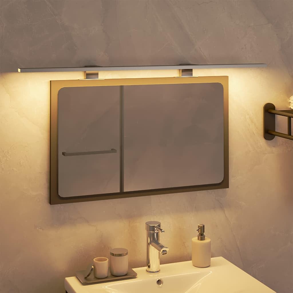vidaXL Heim & Garten LED-Spiegelleuchte 80cm Warmweiß