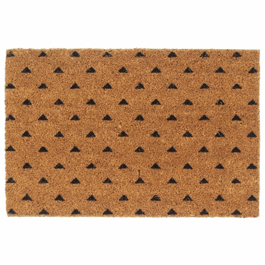 vidaXL Fußmatte Natur 40x60 cm Kokosfaser Türmatte