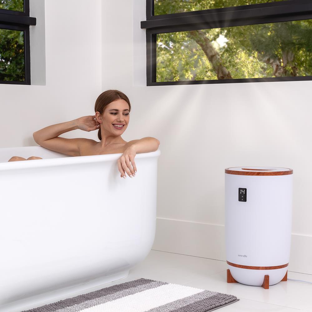 Serenelife Towel Warmers Handtuchwärmer Kirsche 2 Handtücher