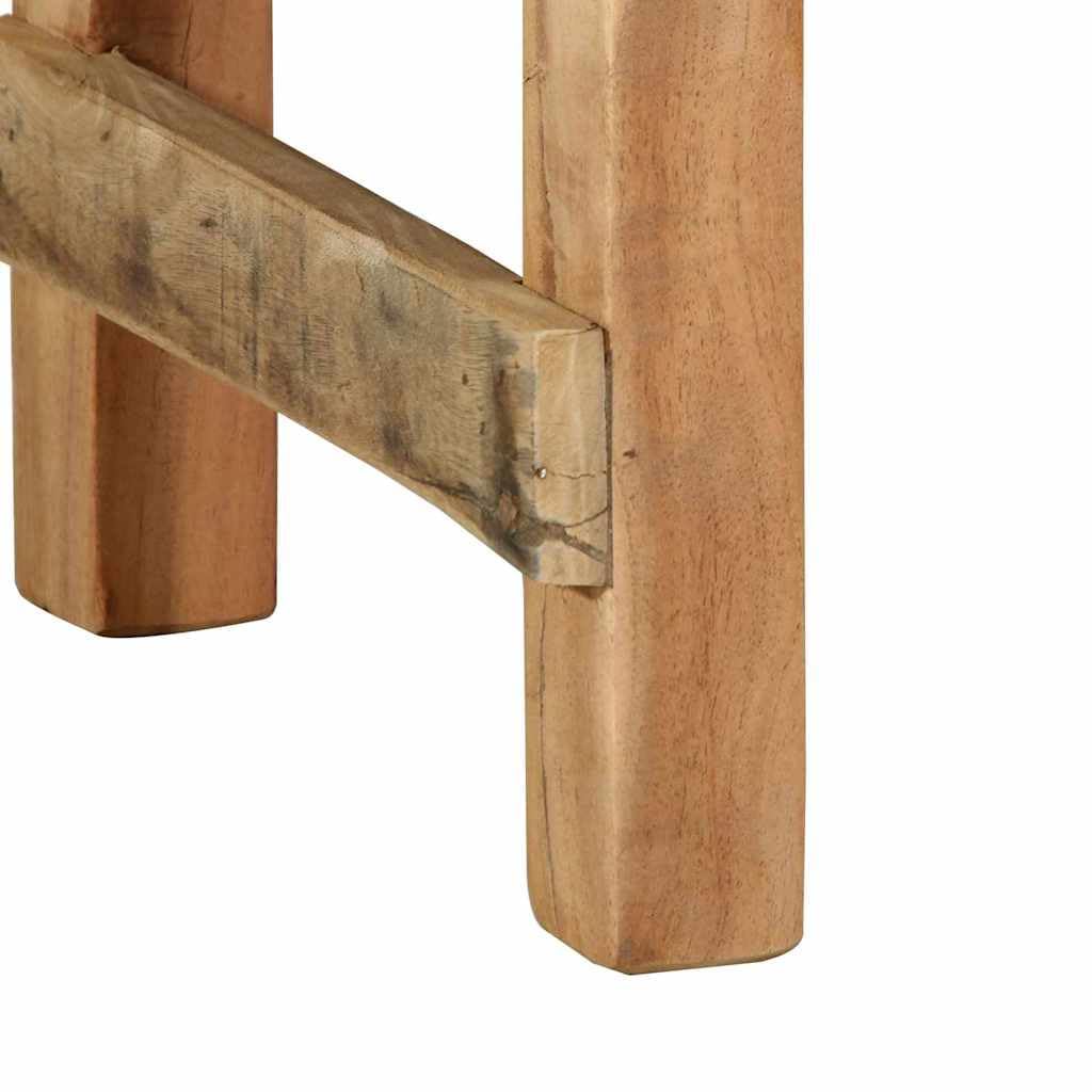 vidaXL Heim & Garten Bank Natur Holzbank 110 cm Altholz