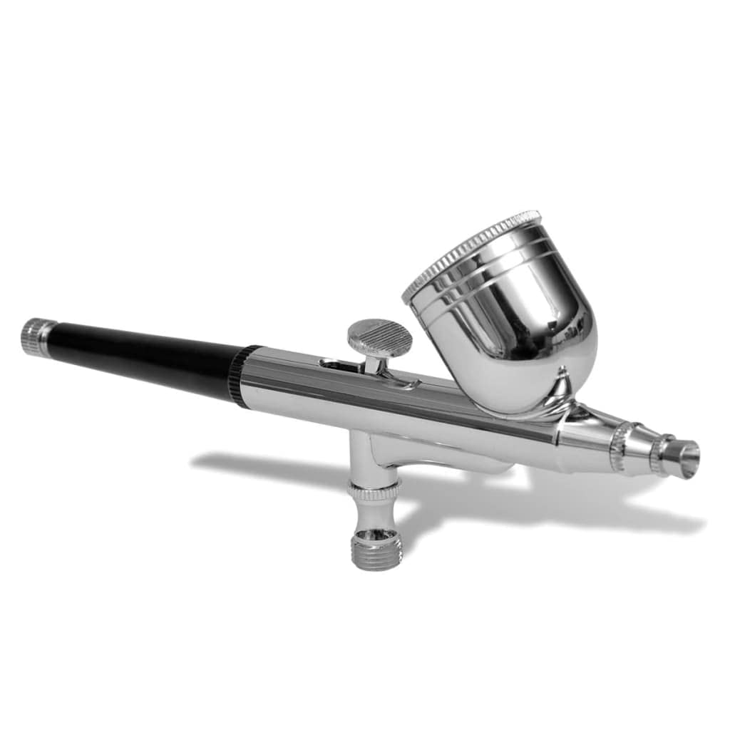 vidaXL Airbrush-Set 0,2/0,3/0,5 mm Pistole Koffer