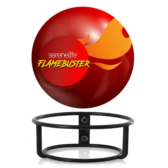 Serenelife Löschball Feuerlöscher Automatisch Rot