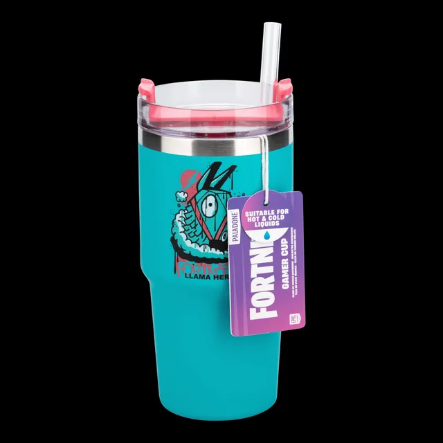 Paladone Drinkware Fortnite Thermobecher 600 ml Blau isoliert