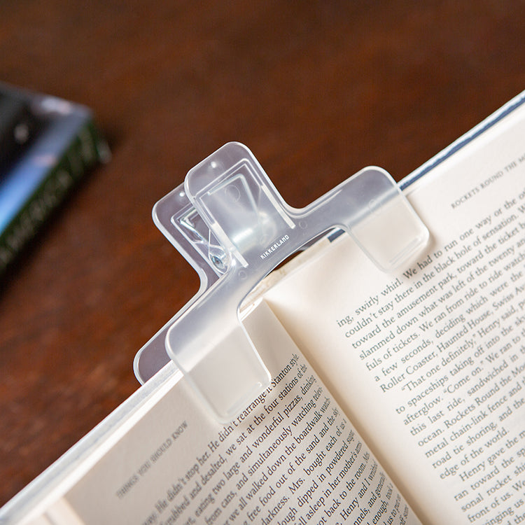Kikkerland Flexi Buchclip Seitenhalter freihändig lesen