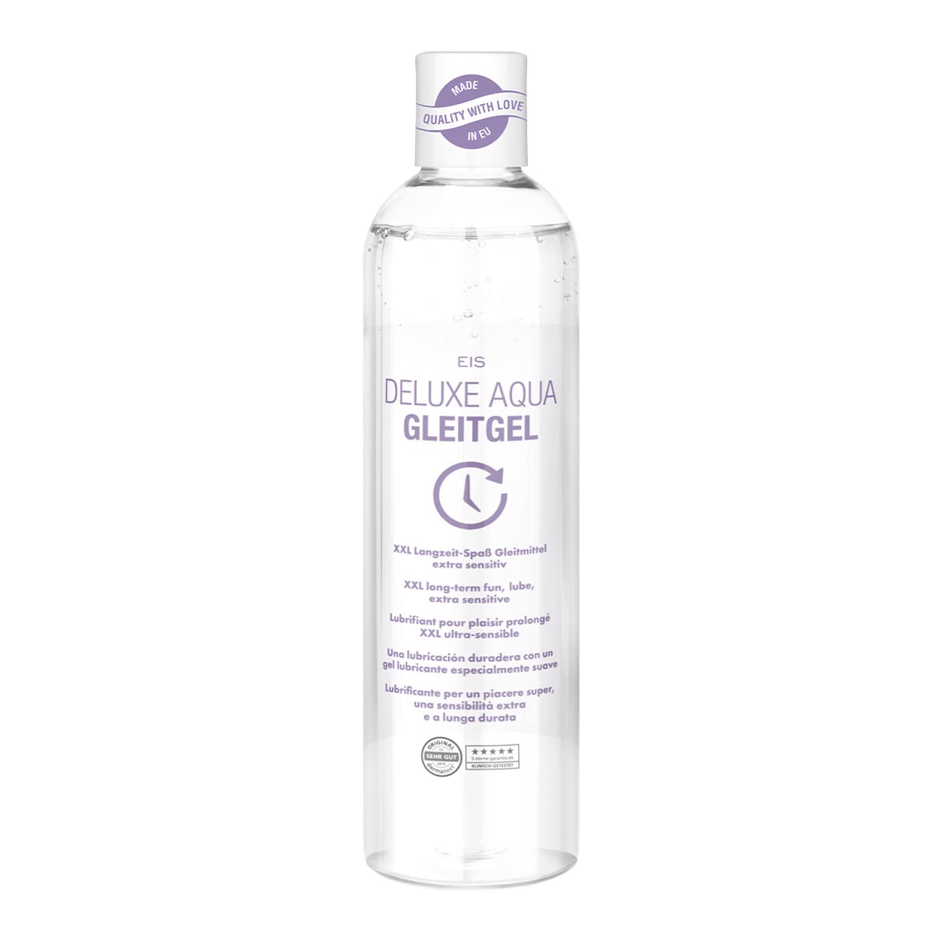 EIS Deluxe Aqua Gleitgel gefühlsecht 1000 ml wasserbasiert