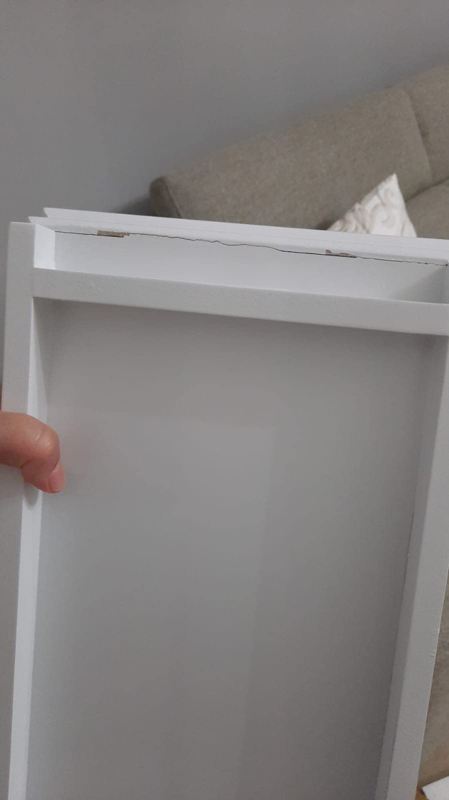 vidaXL Abreu Weinschrank Weiß für 24 Flaschen