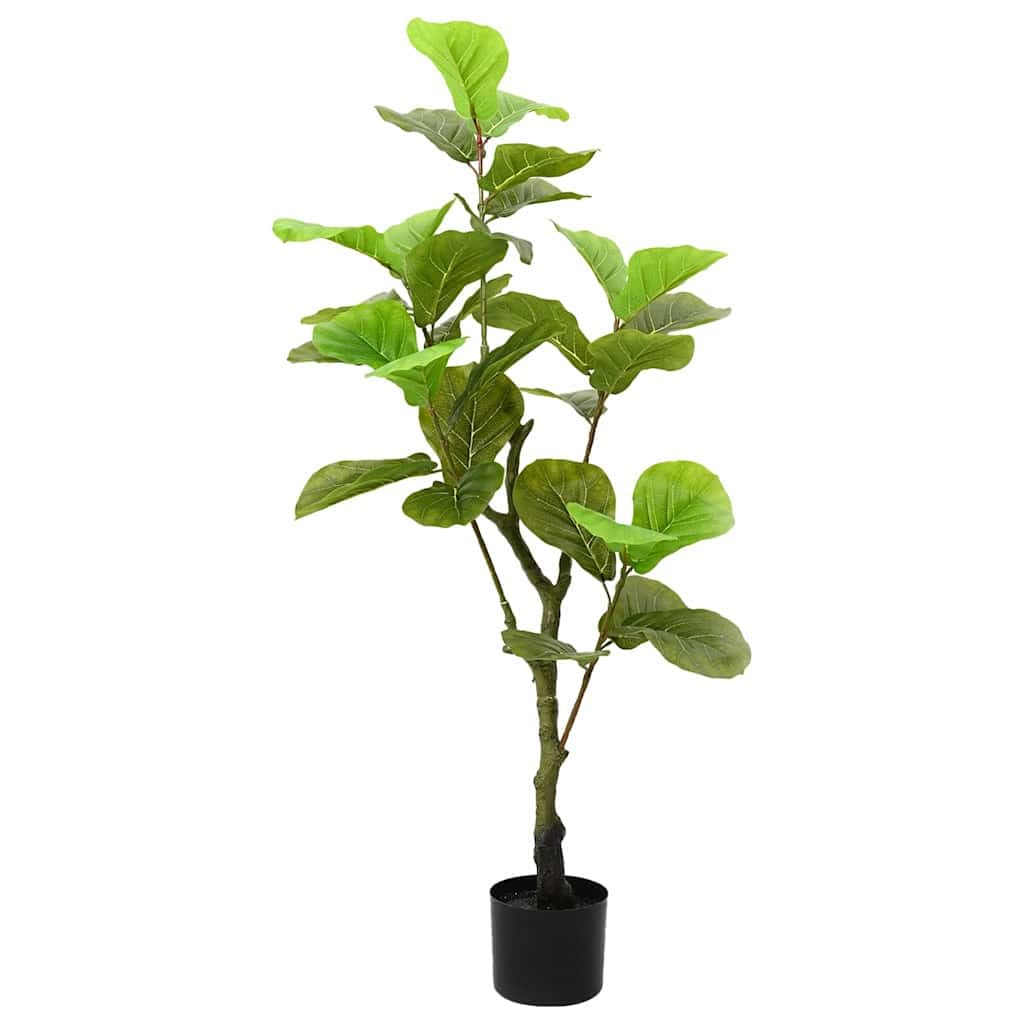vidaXL Heim & Garten Ficusbaum künstlich 125 cm grün 30 Blätter