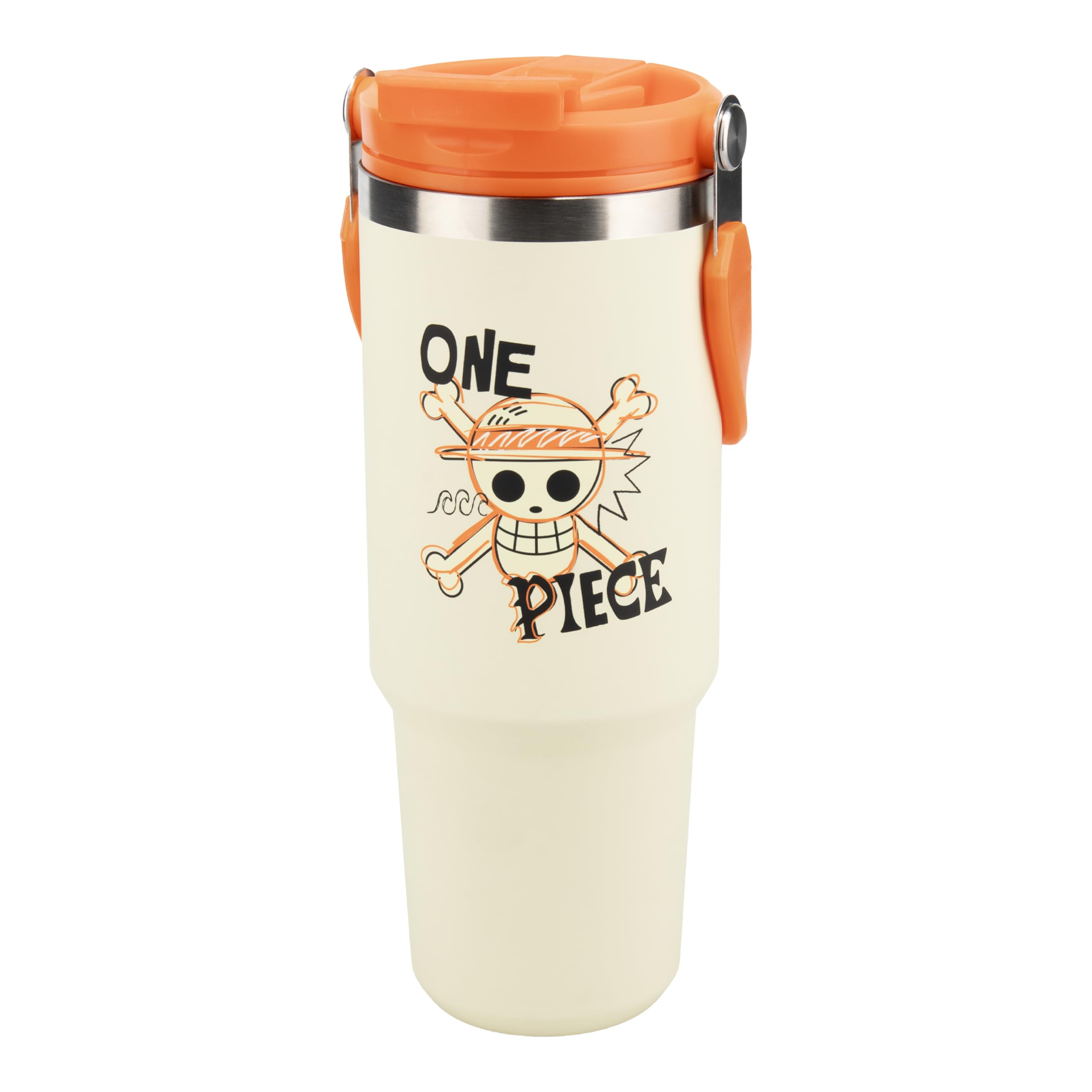 Paladone One Piece Tumbler 900 ml Isolierbecher Creme