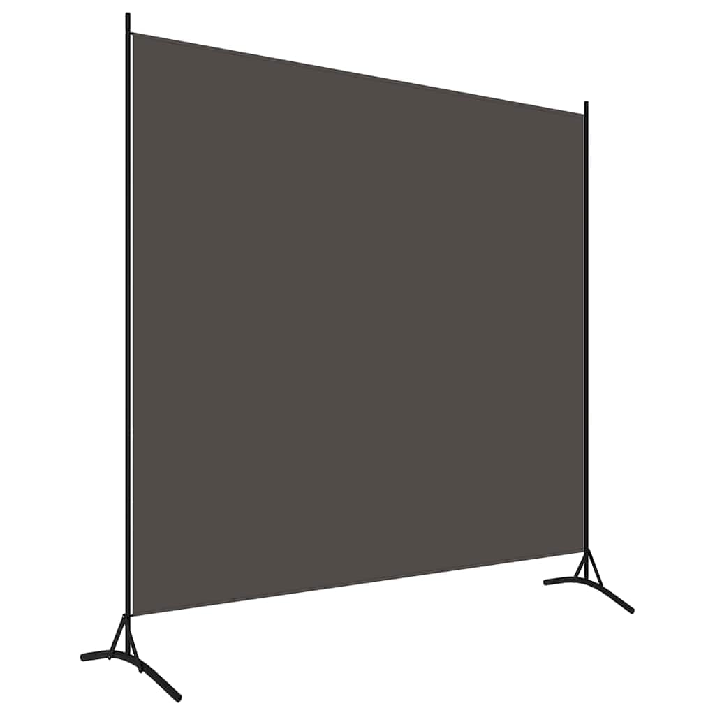 vidaXL Heim & Garten Raumteiler 175x180 cm cream Stoff