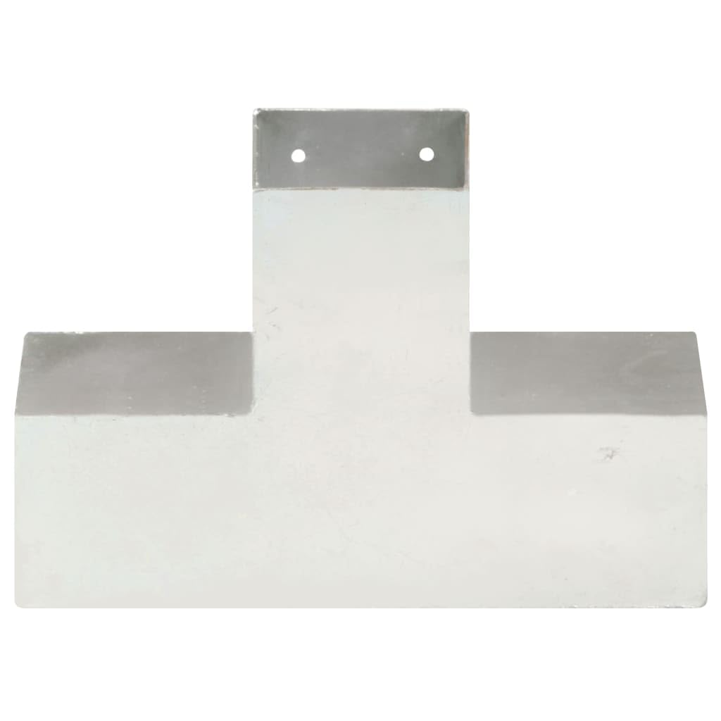 vidaXL Pfostenverbinder X-Form Holzverbinder 91x91mm verzinkt