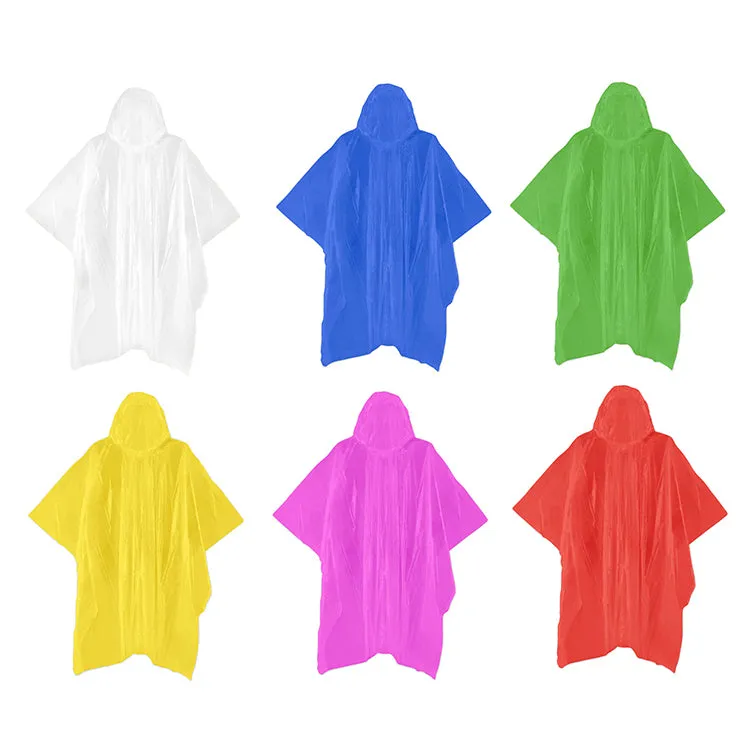 Kikkerland Emergency Regenponcho mit Beutel Einheitsgröße