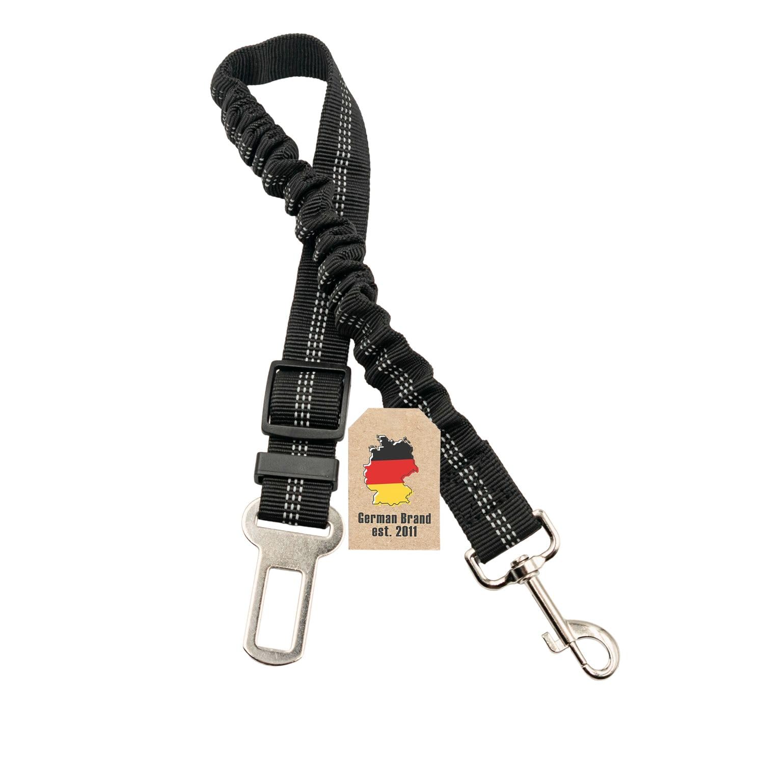 Intirilife Hundegurt Auto Schwarz 61-89 cm Nylon