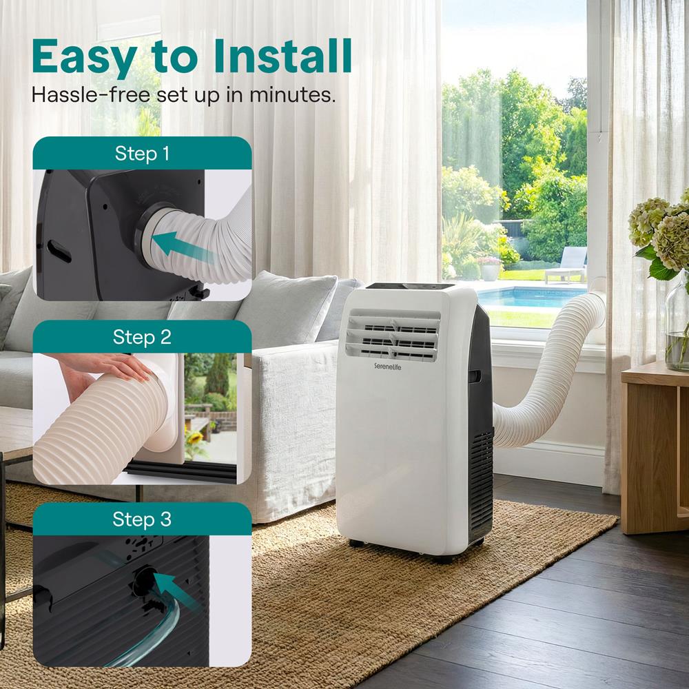 Serenelife Portable AC Klimagerät mobil 12000 BTU