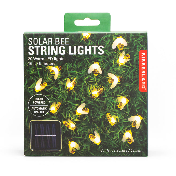 Kikkerland Home Solar Bee Lichterkette Bienen 5 m
