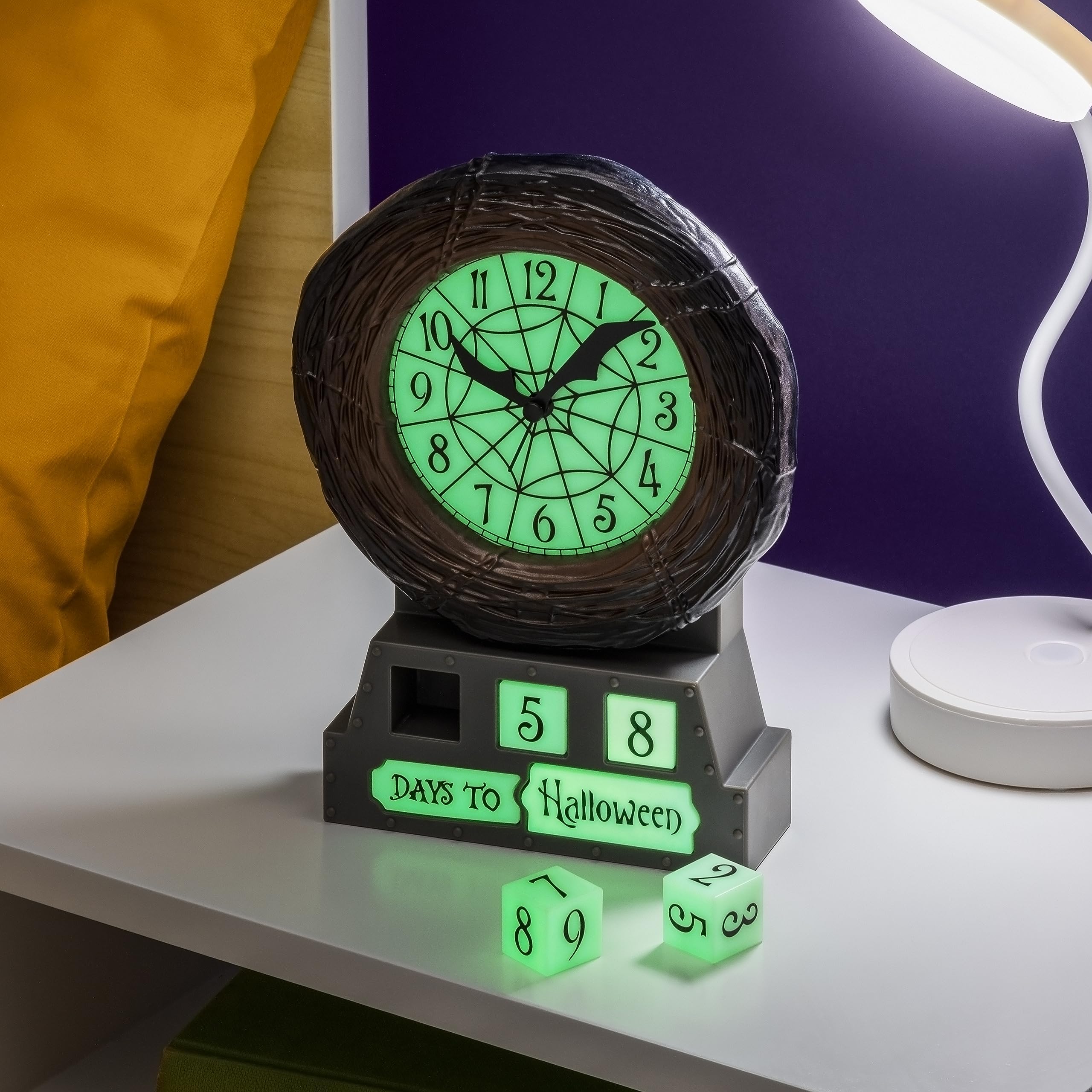 Paladone Lighting Nightmare Christmas Countdown Wecker 21 cm