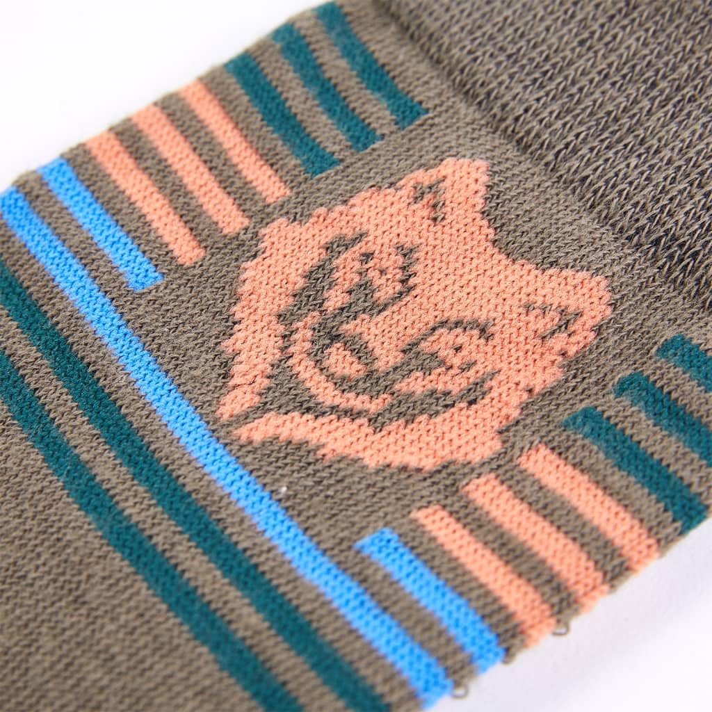 vidaXL Baby & Kleinkind Kindersocken 5 Paar 23-26 Löwe Baumwolle