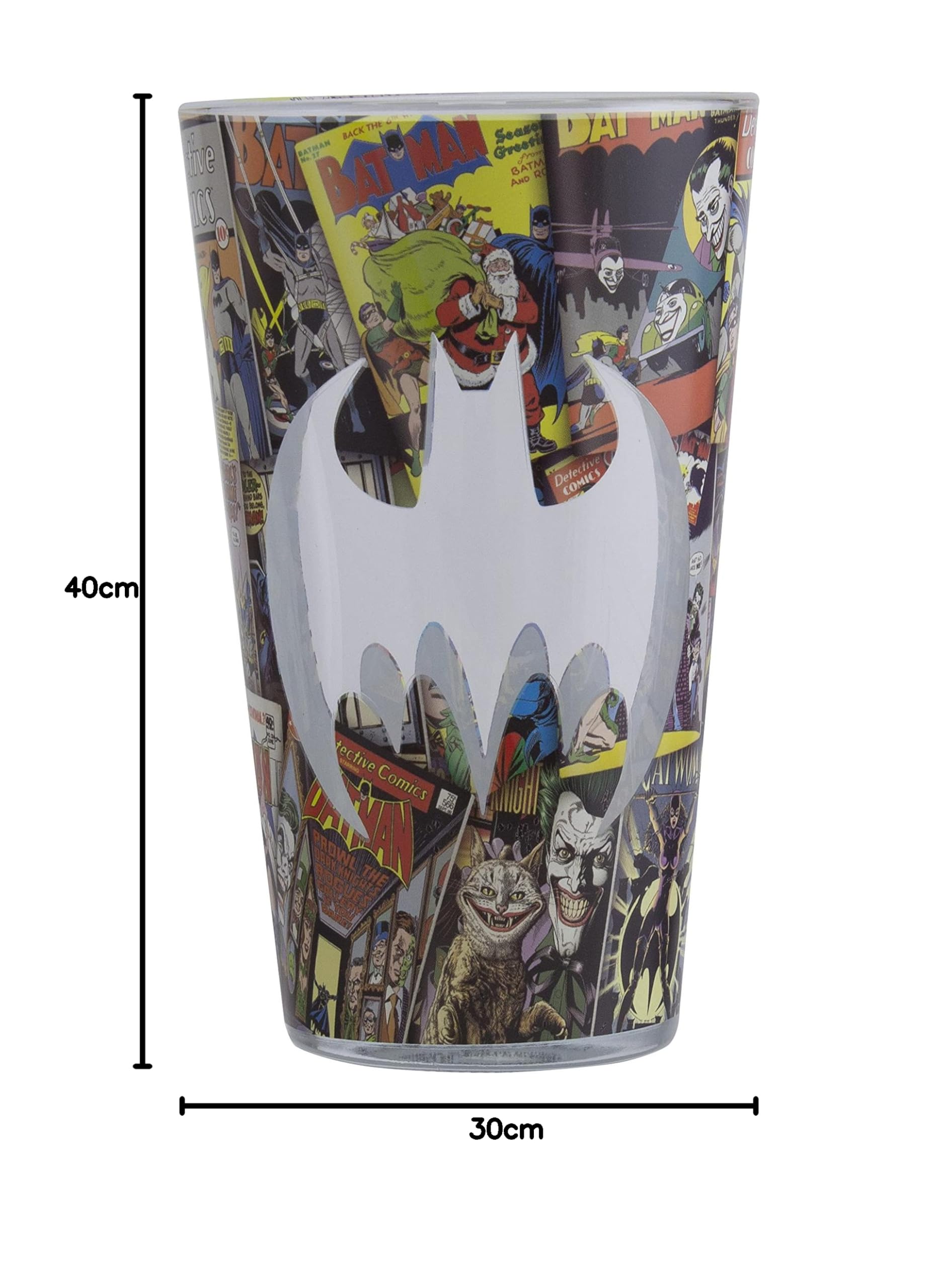 Paladone Drinkware Batman Trinkglas 400 ml Comic