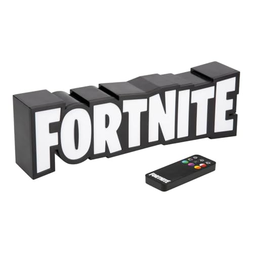Paladone Fortnite RGB-Logo-Lampe Gaming-Lampe 32 cm mit Fernbedienung