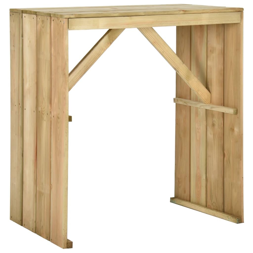 vidaXL Gartenbar-Set 5-tlg Kiefernholz imprägniert