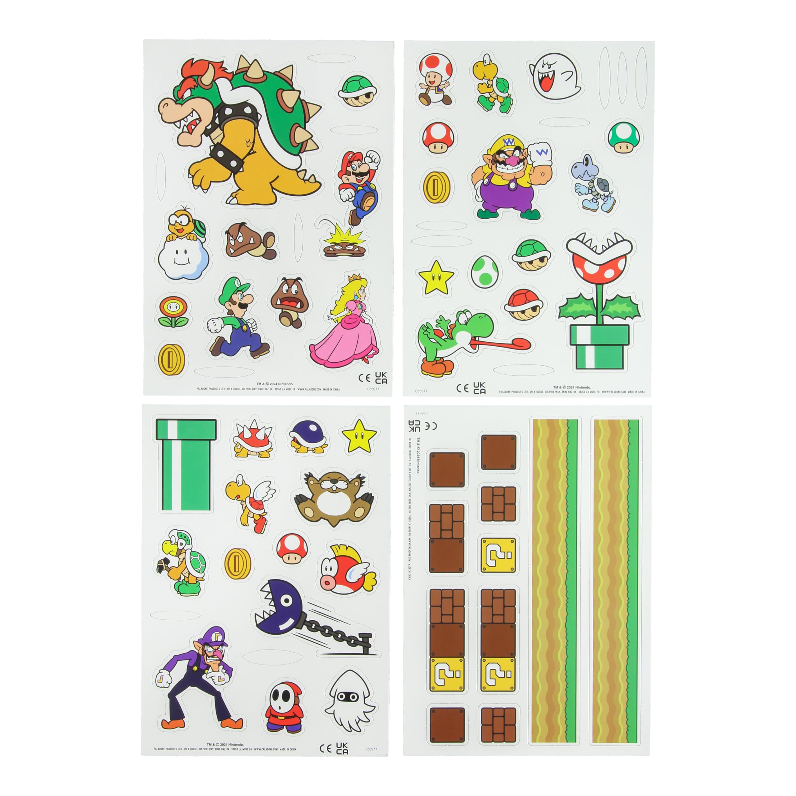 Paladone Homeware Super Mario Kühlschrankmagneten 63er Set