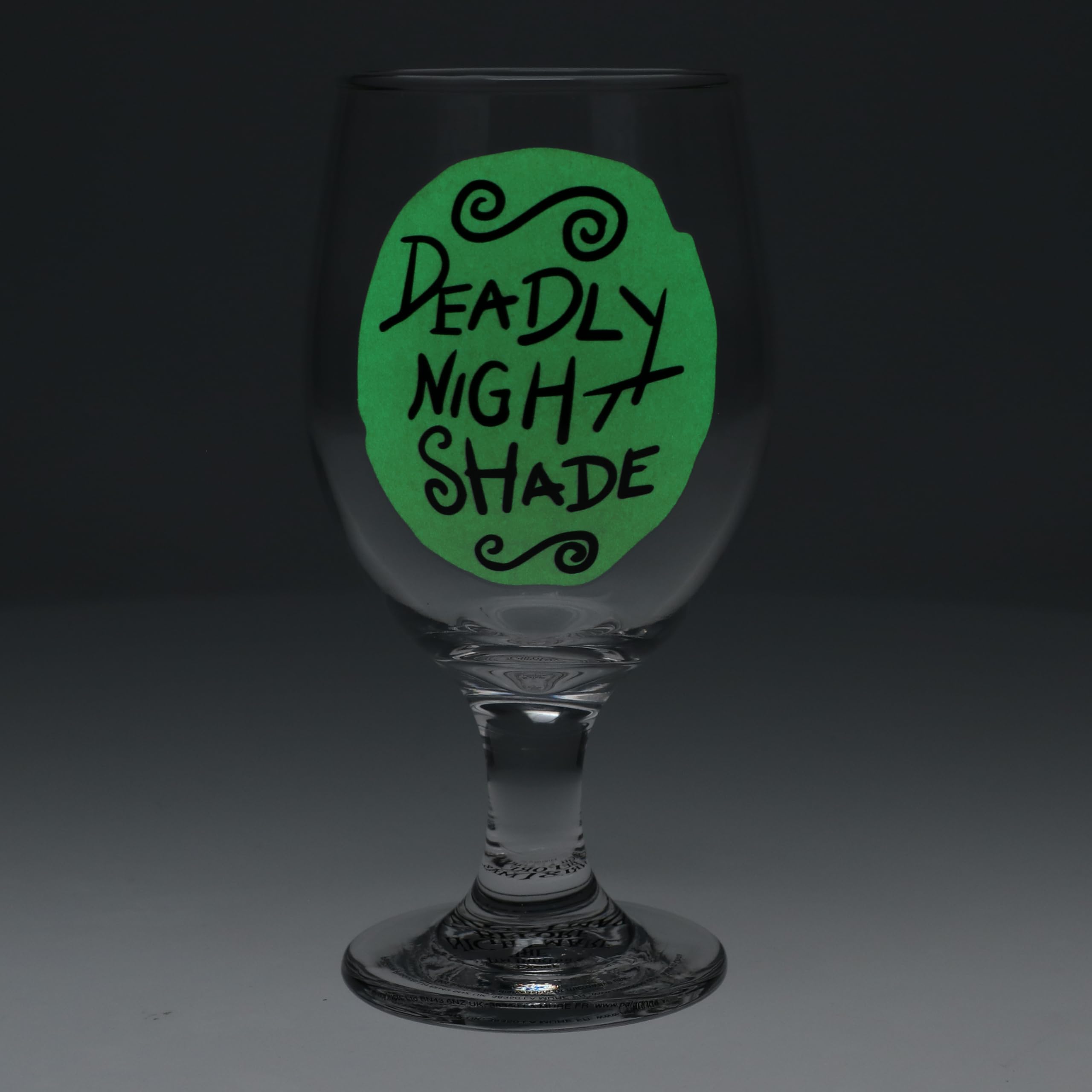 Paladone Nightmare Before Christmas Glas 350 ml leuchtend