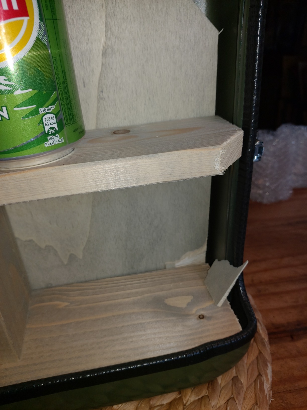 Mikamax Kanister Bar 10L Minibar Schwarz 2 Gläser